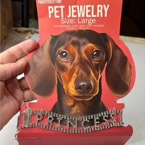 Dog Pet Jewelry Princess Diamond collar
